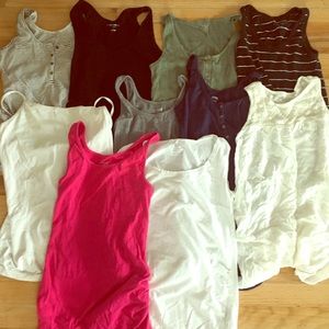 Mixed Maternity Tops Lot Sz SMALL XS OLD NAVY GAP